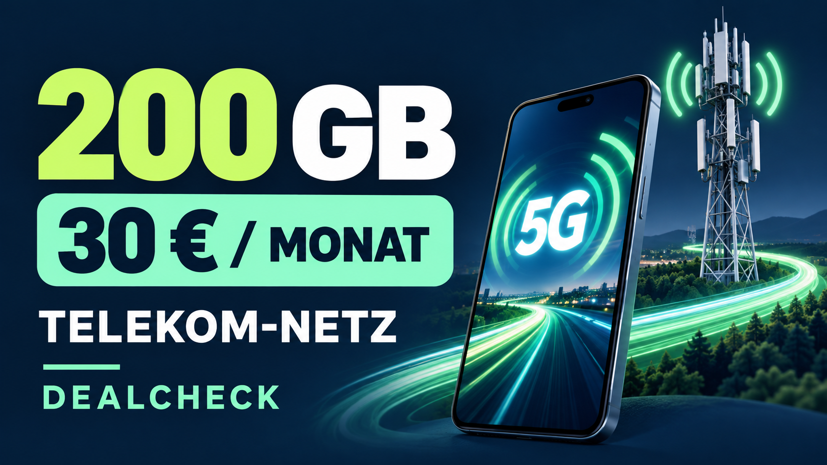 congstar Allnet Flat L Dealcheck: 200 GB im Telekom-Netz für 30 Euro im Monat